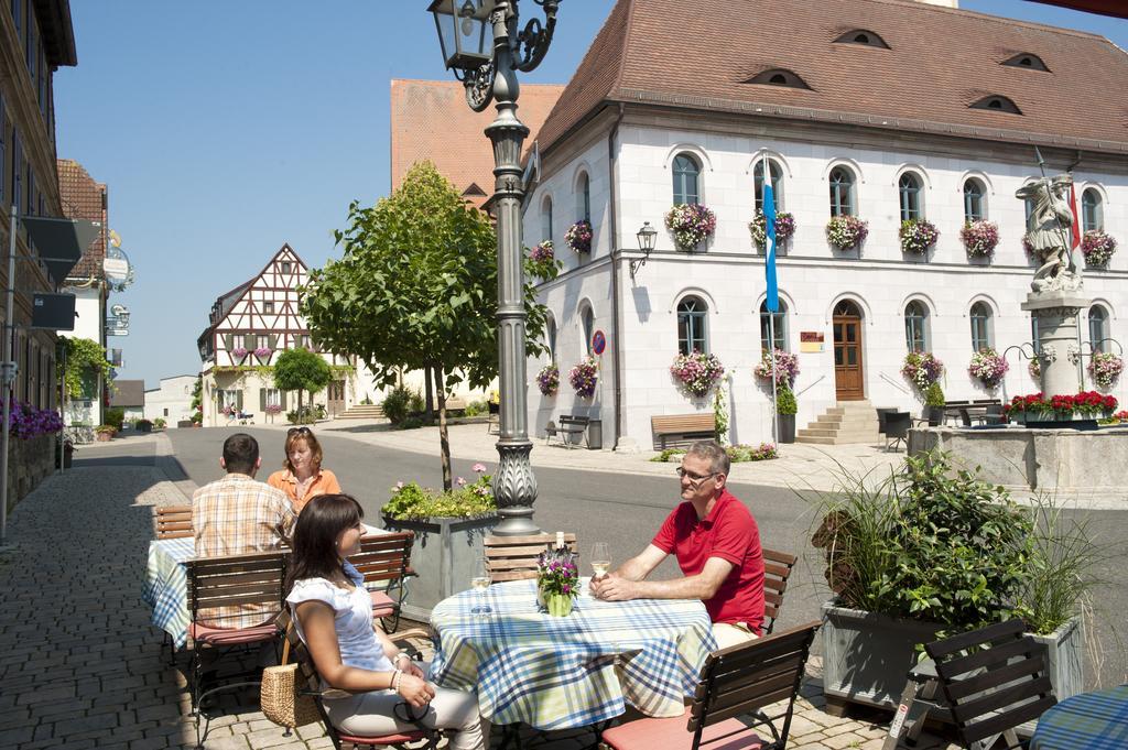 Hotel Schwarzes Ross Schwarzach am Main Dış mekan fotoğraf